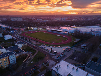 zdjęcia i filmy z drona