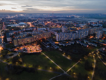 zdjęcia i filmy z drona
